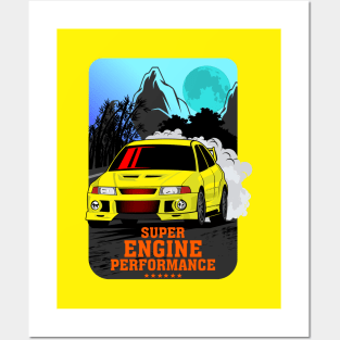 Legend Lancer Evo Posters and Art